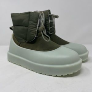 New UGG Classic Maxi Toggle Winter Boots Women Size 11 Green Suede 1130670